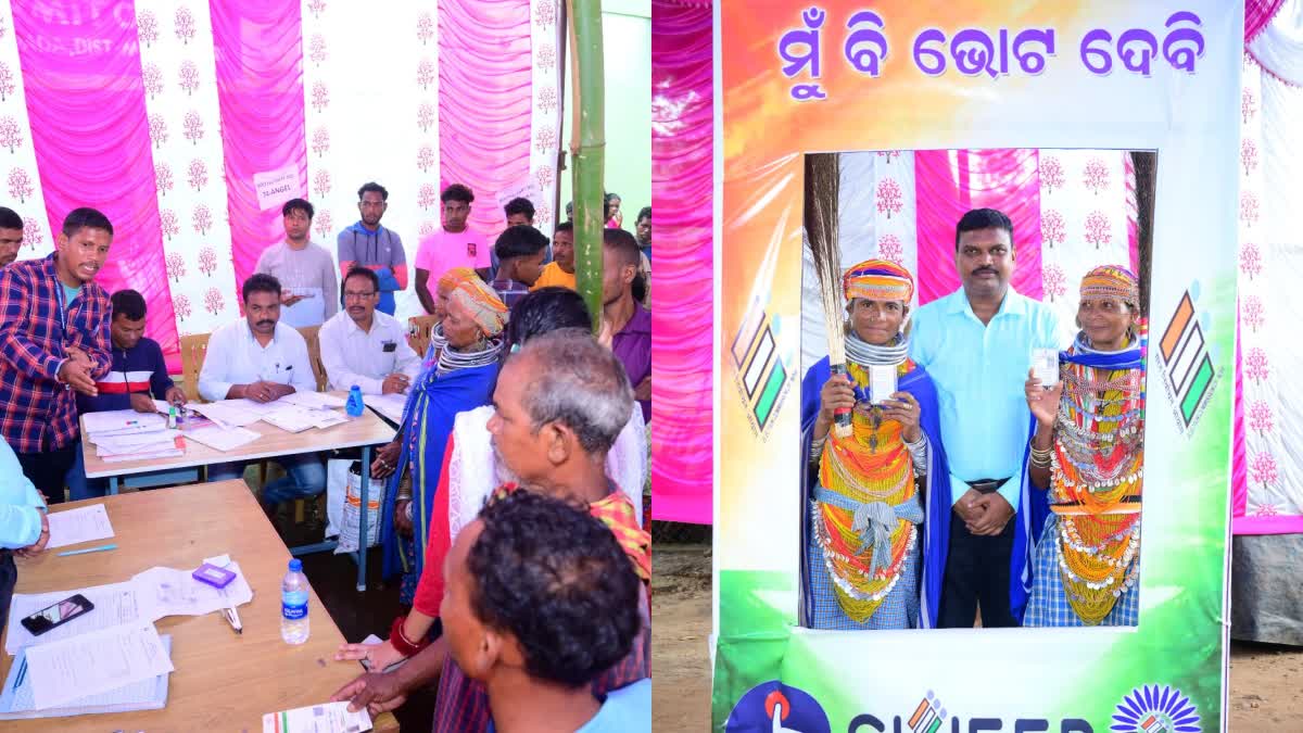 PVTG voter awareness program in Bandaghati