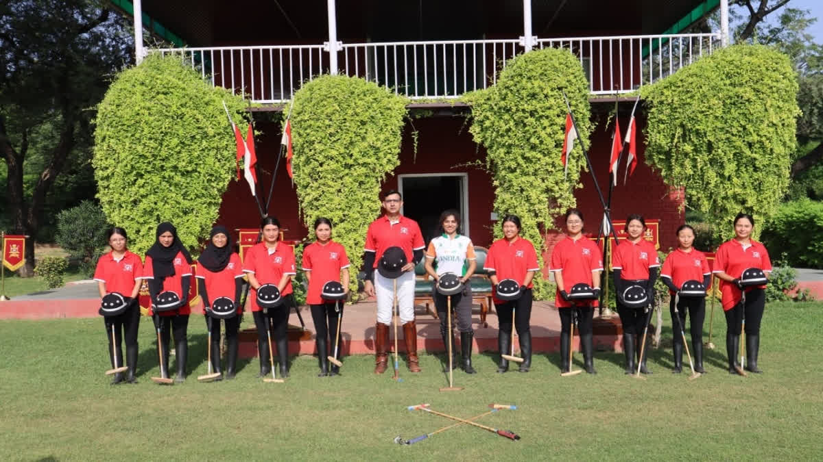 Govt steps up effort to revive polo in Ladakh; 10 women get lesson from elite PBG