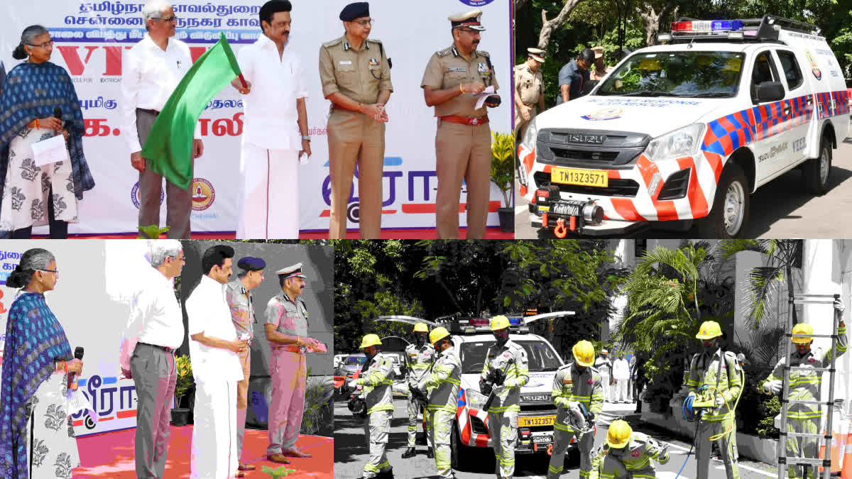 Veera rescue vehicle to rescue accident victims Chief Minister Stalin started the scheme