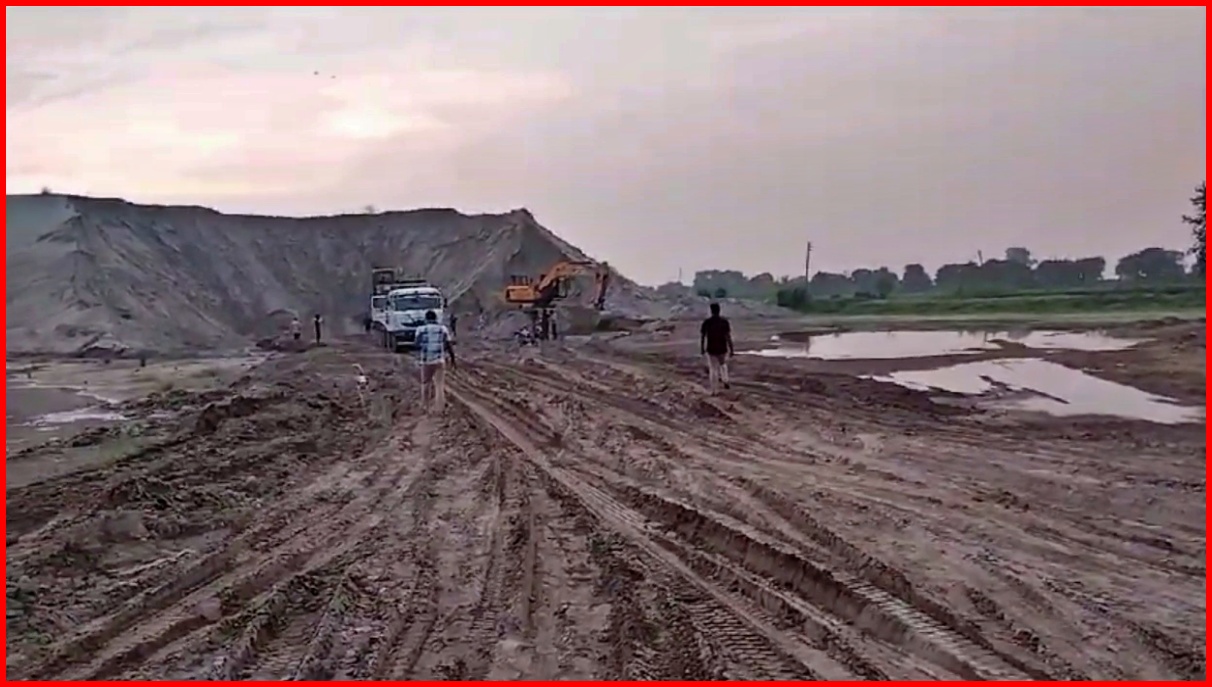 Sand Mining in Sonipat crime news