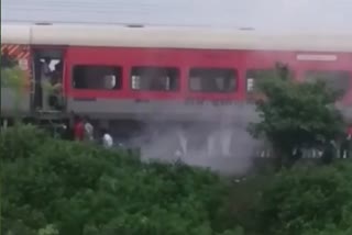 Smoke came out Prayagraj Express near Vidisha