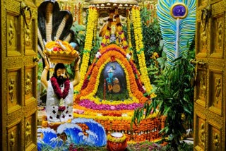 somnath-mahadev-temple-janmashtami-somnath-mahadev-was-decorated-with-krishna-darshan