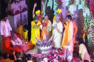 festival of Krishna birth was celebrated with great pomp in Mathura