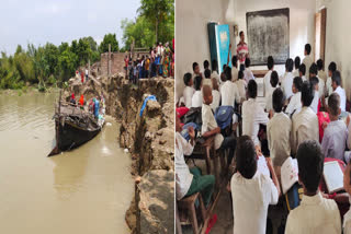 Ganga Erosion in Malda ETV BHARAT