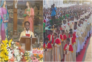 Velankanni Sappara Pavani Ther Thiruvizha celebration