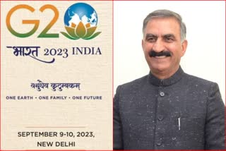 CM Sukhu To Attend G20 summit