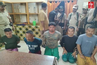 5 poachers detained