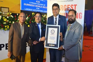 ICAI created Guinness World Record