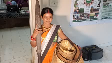 Raimati Ghiuria  G20  Raimati Ghiuria attend G20 summit  millet grains cultivation Koraput  woman farmer at G20 summit  Koraput farming  importance of preservation of traditional seeds  റായ്‌മതി ഗിയുരിയ  ധാന്യസംരക്ഷണത്തിന്‍റെ പ്രസക്തി  റായ്‌മതി ഗിയുരിയ ജി20 ഉച്ചകോടിയിൽ  കൊരാപുട്ട് കൃഷി  മില്ലറ്റ് സംരക്ഷണം