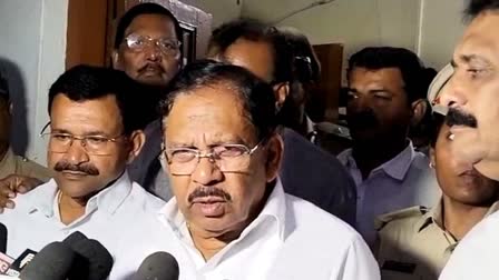 Home Minister Dr G Parameshwar