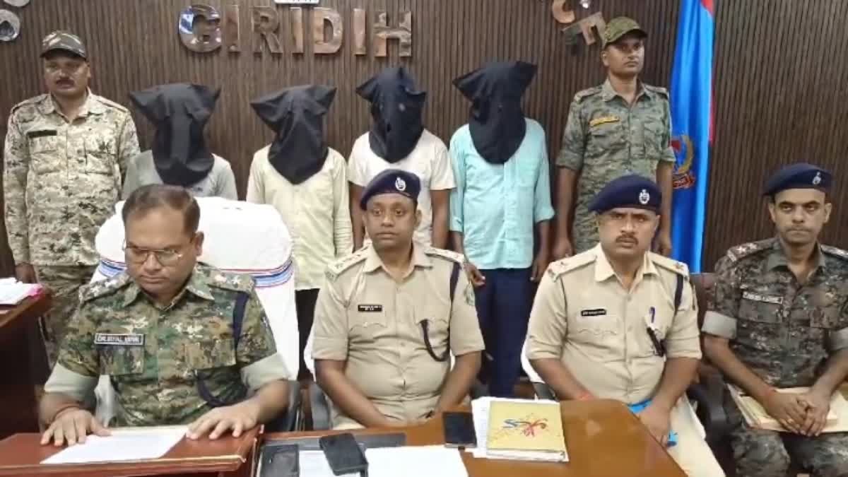 four-arrested-for-demanding-levy-from-contractors-in-north-chotanagpur