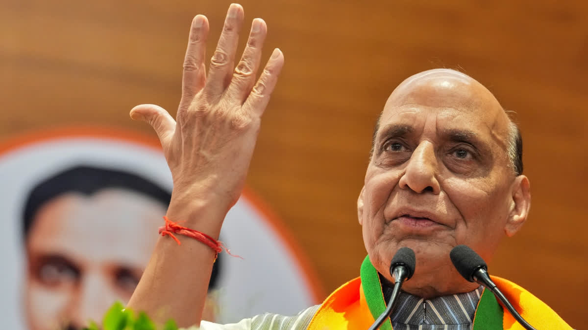 PoK Residents Should Join India; We Consider Them Our Own Unlike Pak: Rajnath Singh