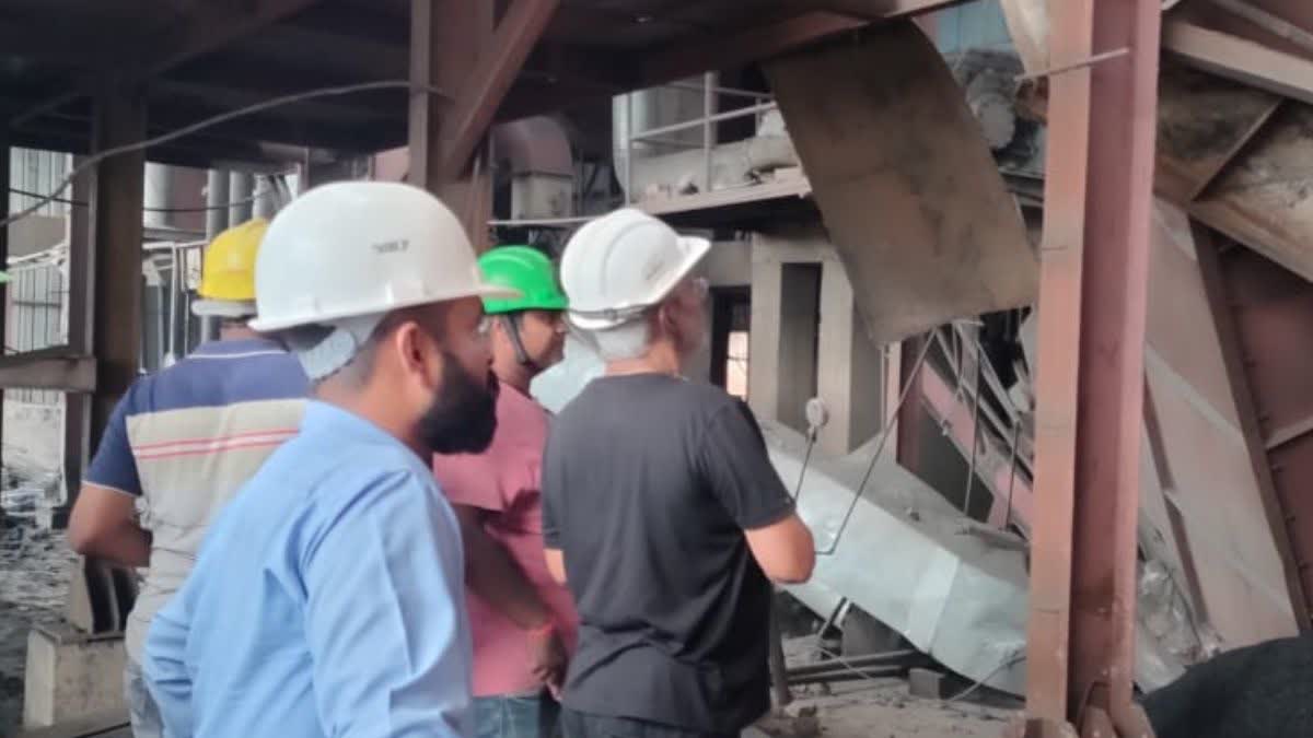 accident in sarguja aluminum plant