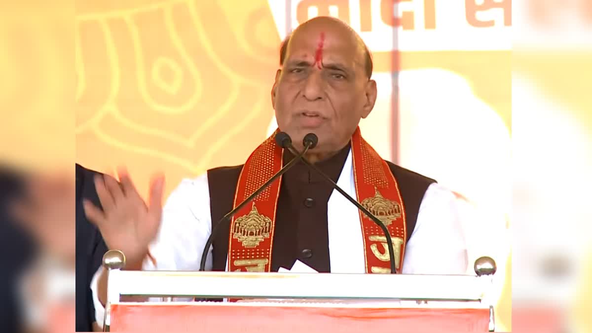 Defence Minister Rajnath Singh