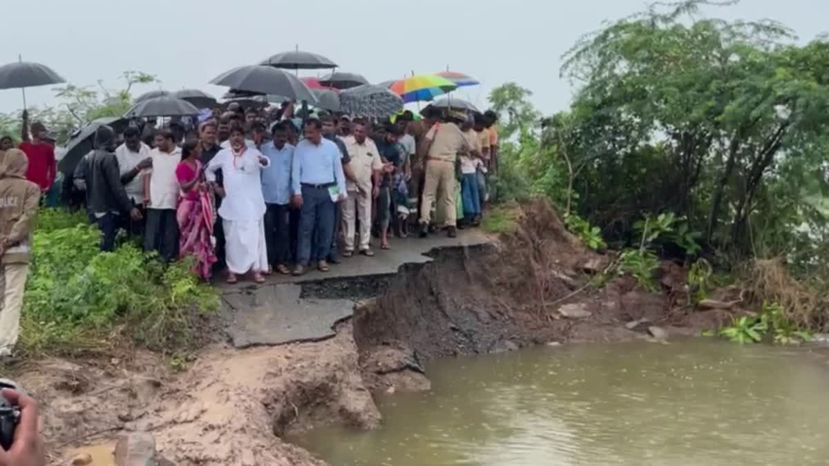 Flood Effect In Khammam