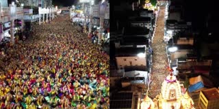 Devotees Harathi To Lord Ganesh Viral Video