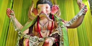 Decoration of Ganesha With Dollar in Vemulawada