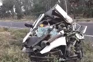 Damaged vehicle