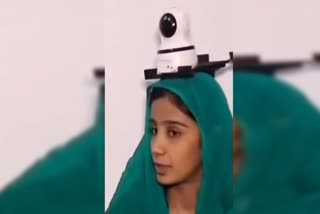 father installed CCTV on his daughter head