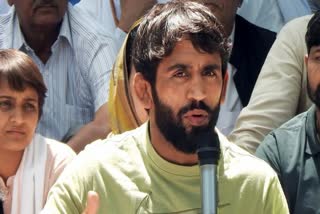 Wrestler-Turned Congress Leader Bajrang Punia.