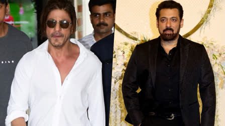 Salman Khan and Shah Rukh Khan Mark Ganesh Chaturthi with Family