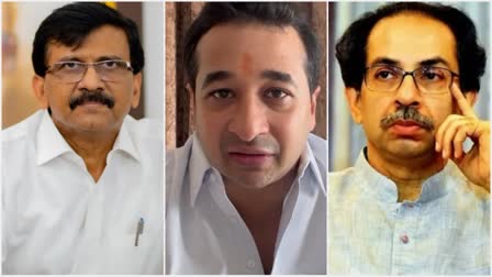 nitesh rane reply to sanjay raut  criticism of devendra fadnavis