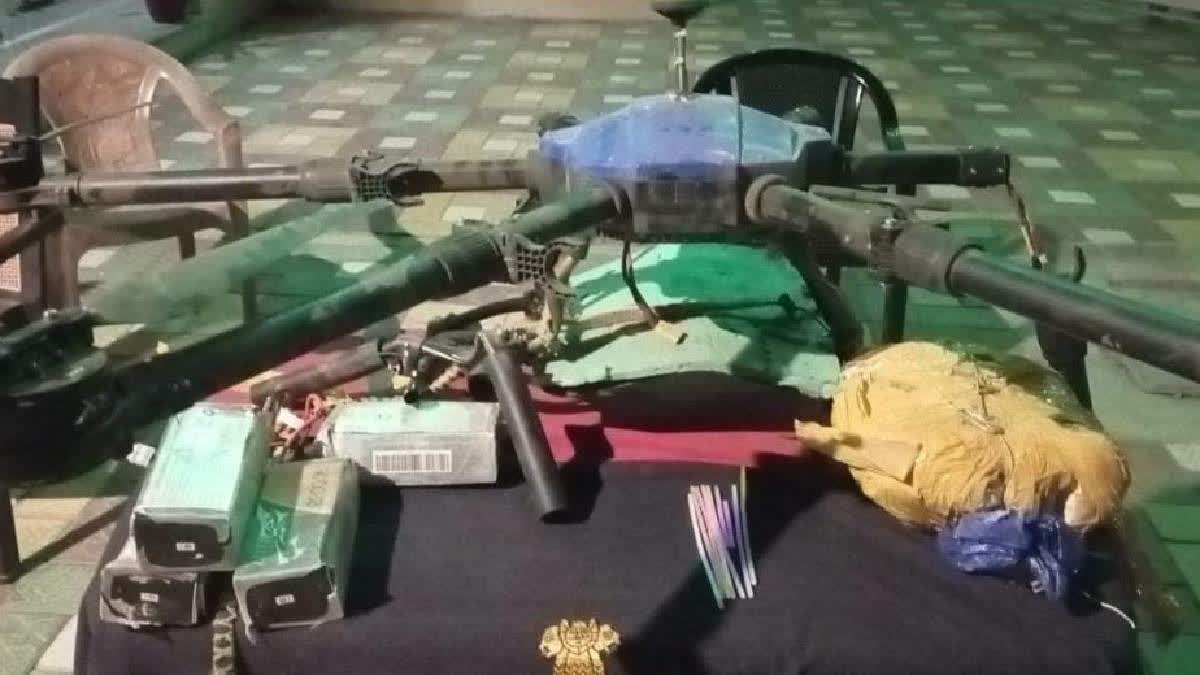 BSF recovers Pak drone with packets of heroin, opium in Amritsar