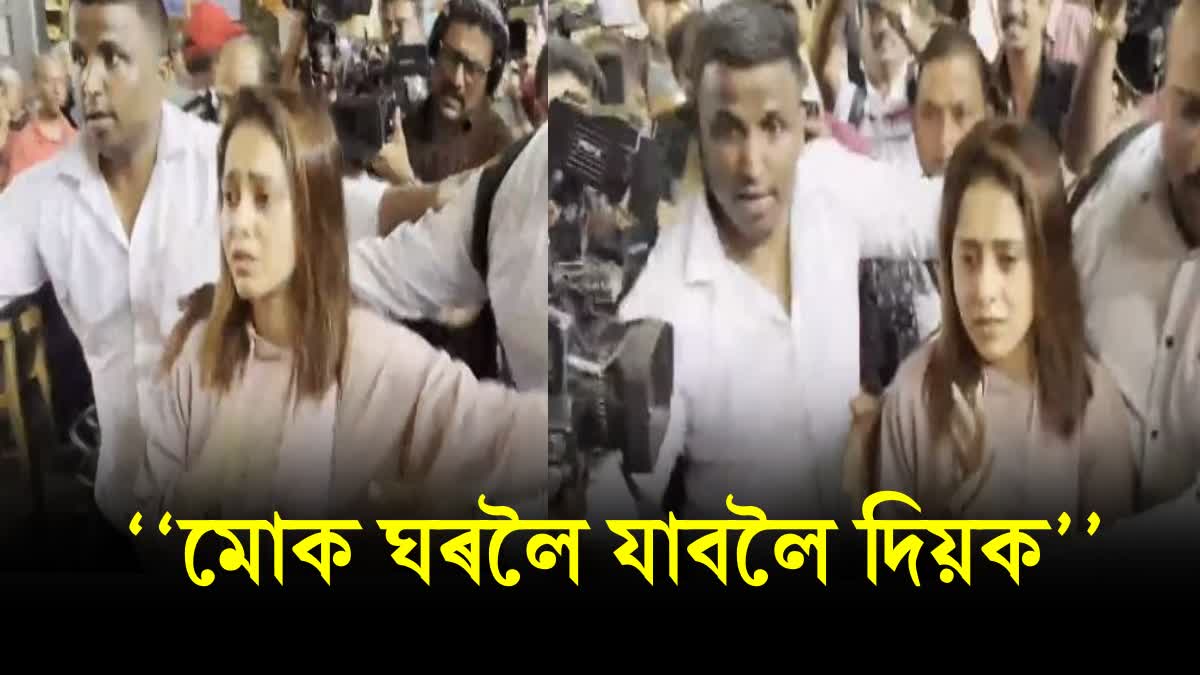 Watch Nushrratt Bharuccha arrives in Mumbai after being stranded in Israel during hamas attack