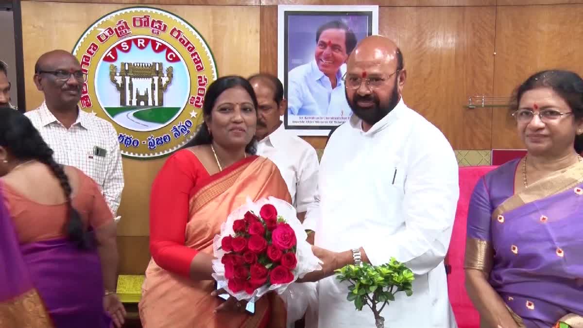 MLA Muthireddy Takes Charge As TSRTC Chairman