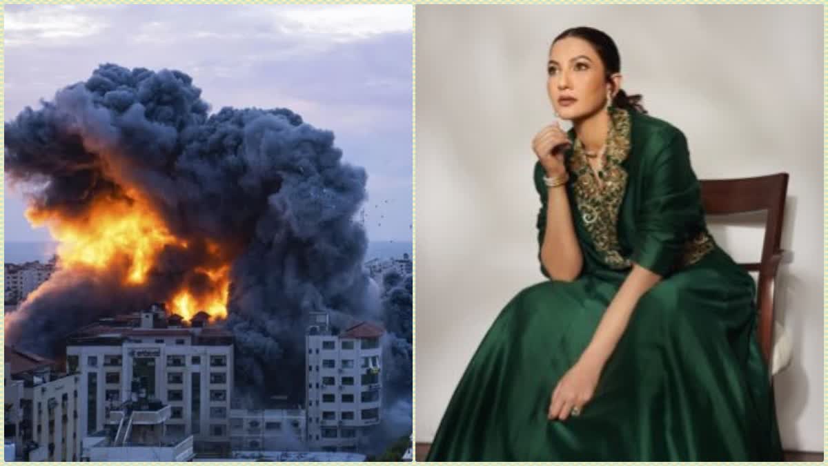 Gauhar Khan tweets in support of Palestine