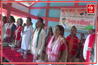 Congress holds massive workers meeting in Jonai