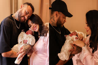 Mavie  Neymar and Bruna Biancardi Welcomes Baby Girl  Neymar  Bruna Biancardi  Neymar daughter Mavie  നെയ്‌മര്‍  ബ്രൂണ ബിയാന്‍കാര്‍ഡി  മാവി നെയ്‌മര്‍