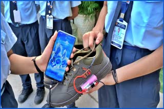 Faridabad School Students Made Unique Charger