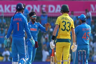 India vs Australia Score updates  Cricket World Cup 2023  David Warner  Steve Smith  Ravindra Jadeja  ഇന്ത്യ vs ഓസ്‌ട്രേലിയ  ഏകദിന ലോകകപ്പ് 2023  ഡേവിഡ് വാര്‍ണര്‍  സ്‌റ്റീവ് സ്‌മിത്ത്  രവീന്ദ്ര ജഡേജ