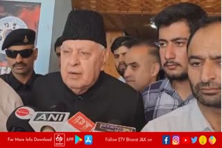 ISRAEL PALESTINE CONFLICT FAROOQ ABDULLAH SAYS UN HAS FAILED TO RESOLVE ISSUE