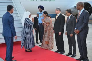 Tanzanian President Samia Arrives In India