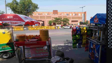 Encroachment on roads after G20 summit in delhi