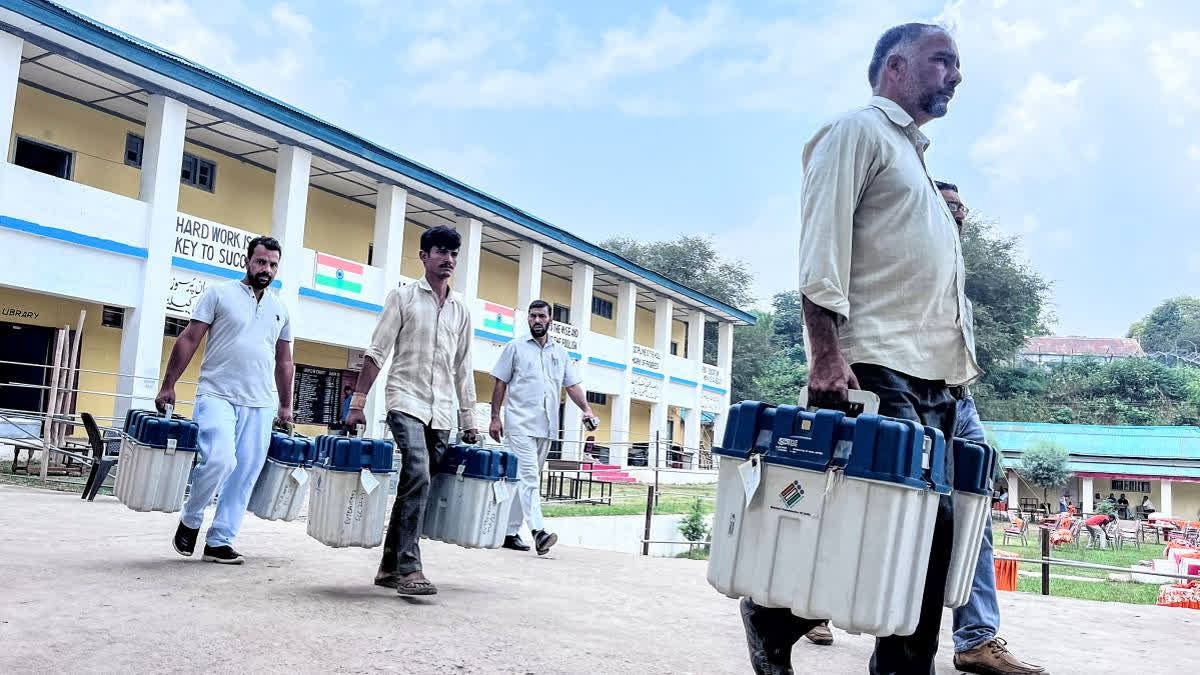 Vote counting for Jammu and Kashmir and Haryana assembly elections begins at 8 am, with extensive security and monitoring measures in place across counting centres.