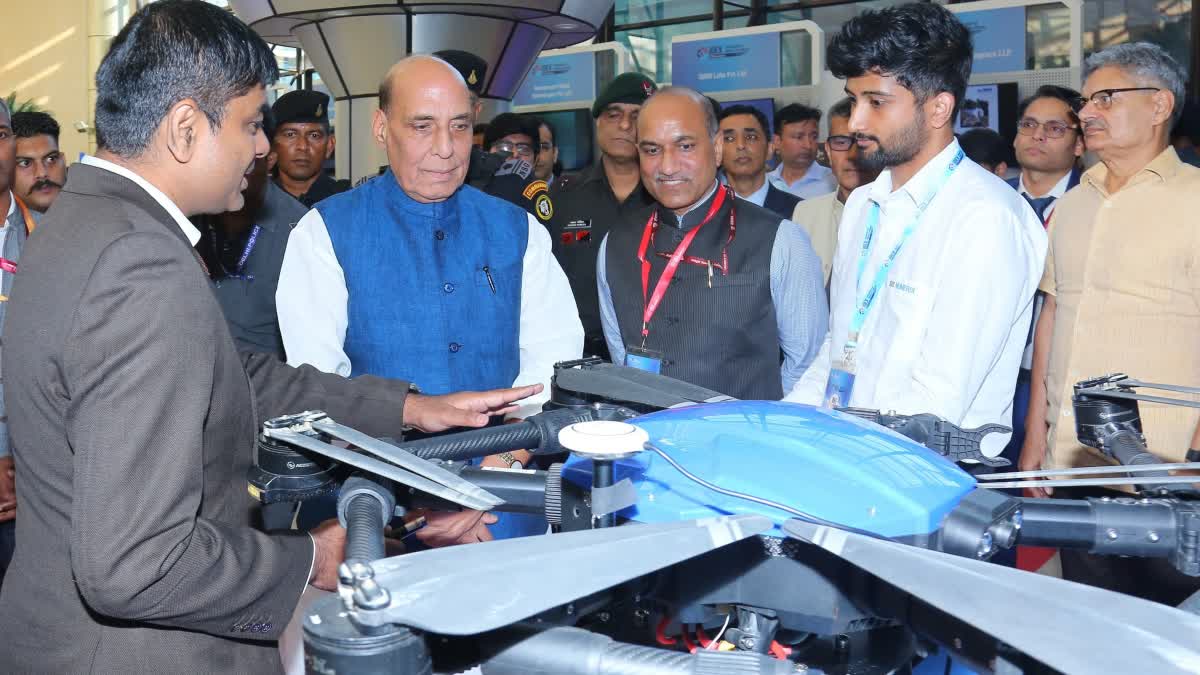 DEVELOPED UNDER IDEX  INNOVATIVE TECH  DEFENCE MINISTER  AATMANIRBHARTA