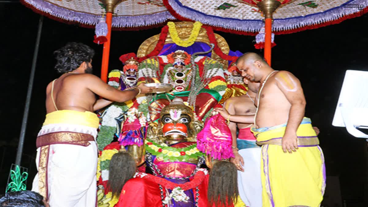 HANUMANTHA VAHANA SEVA IN TIRUMALA