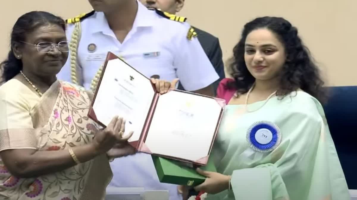 NITHYA MENEN  National Film Award  നിത്യ മേനന്‍  ദേശീയ ചലച്ചിത്ര പുരസ്‌കാരം