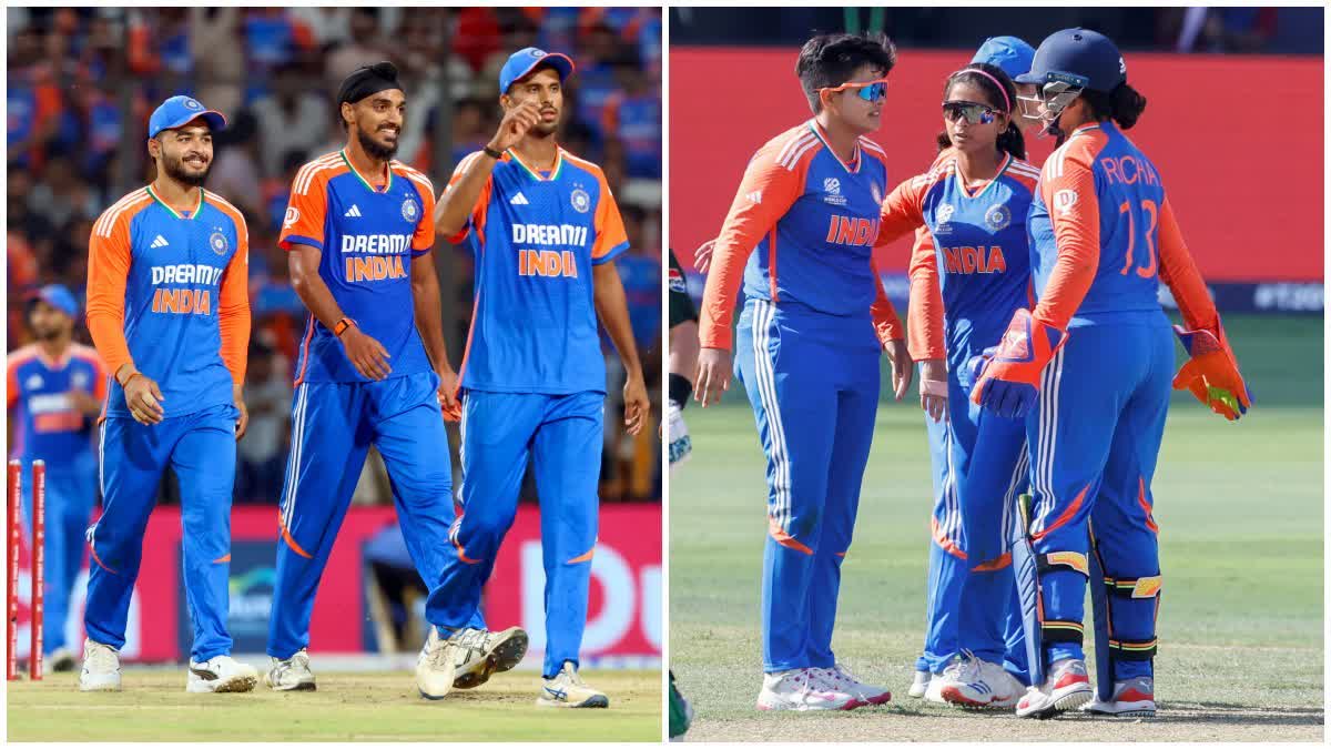 Indian Men and Womens Cricket Team