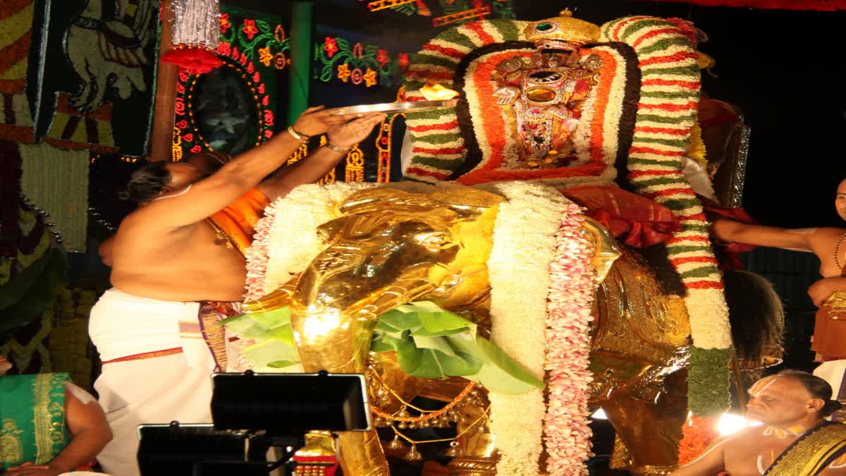 Srivari Gaja Vahana Seva