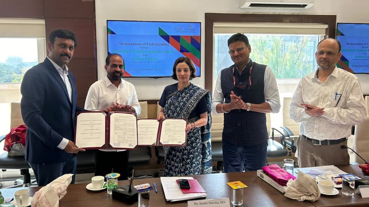 AP Government MoU with FSSAI