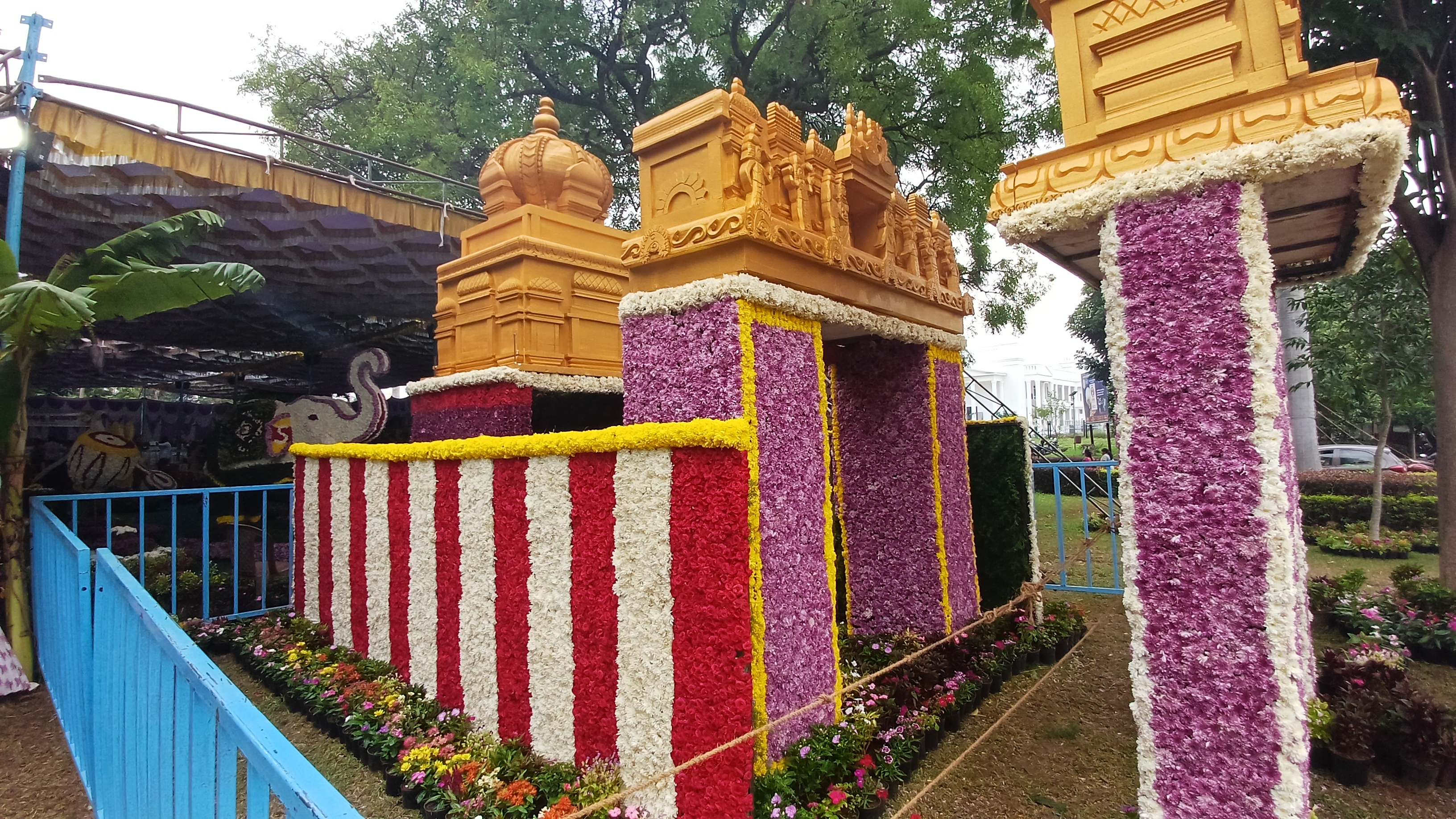 Dasara fruit flower exhibition