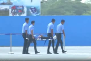 IAF jawan faints during Air Force anniversary event