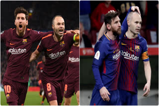 ആന്ദ്രെ ഇനിയേസ്റ്റ  ANDRES INIESTA  LIONEL MESSI  MESSI SHARED A HEARTWARMING NOTE