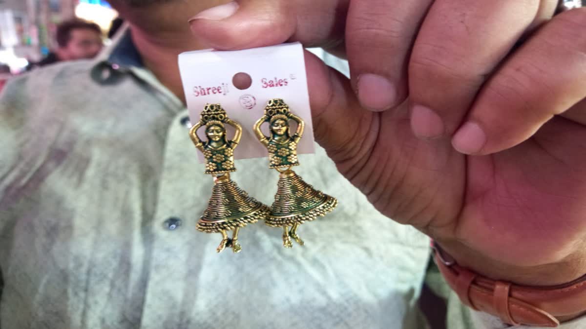 Lakshmi Ganesh and doll look earrings in delhi