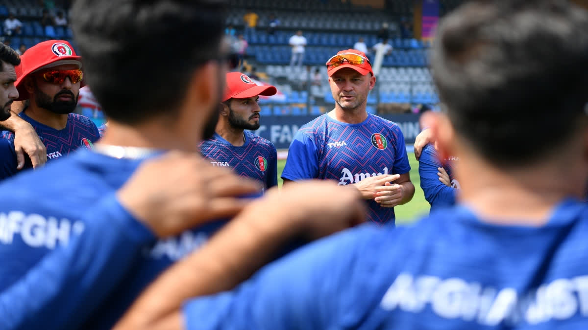 Afghanistan's head coach Jonathan Trott has praised cricket's big show for his whirlwind knock in the game against Afghanistan saying the team wanted to place fielders in the stands as well after considering the kind of power hitting he was doing.
