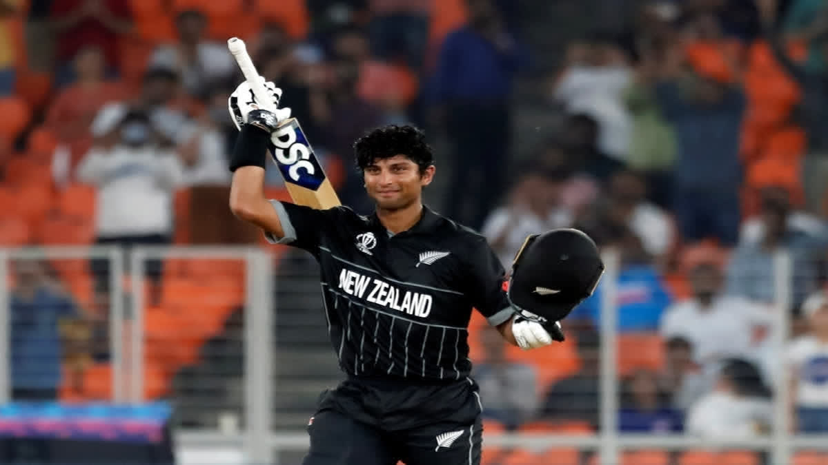ETV Bharat's Pradeep Singh Rawat sums up Rachin Ravindra's inspirational cricketing journey as the youngster has dazzled with the bat in his debut World Cup.